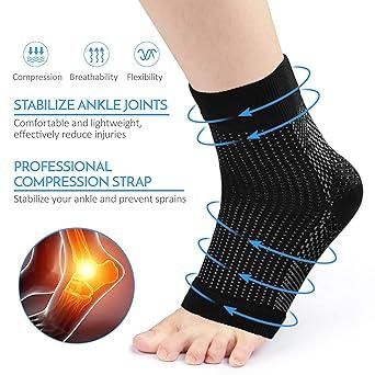 Swelling Arch Heel Socks yoga sport protect socks Pack of 1