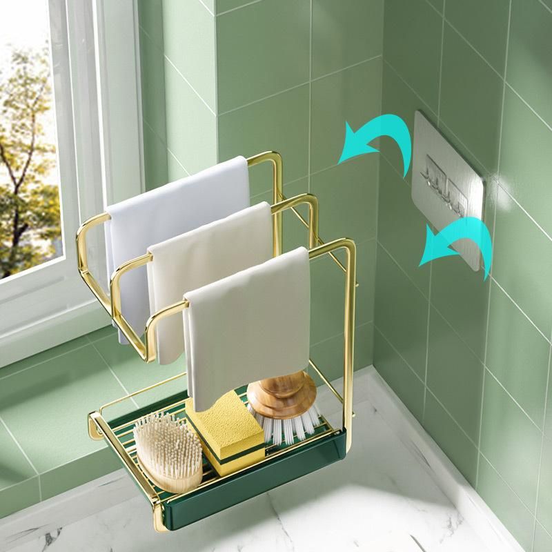 Golden Sink Silverwear Wall Kitchen Holder