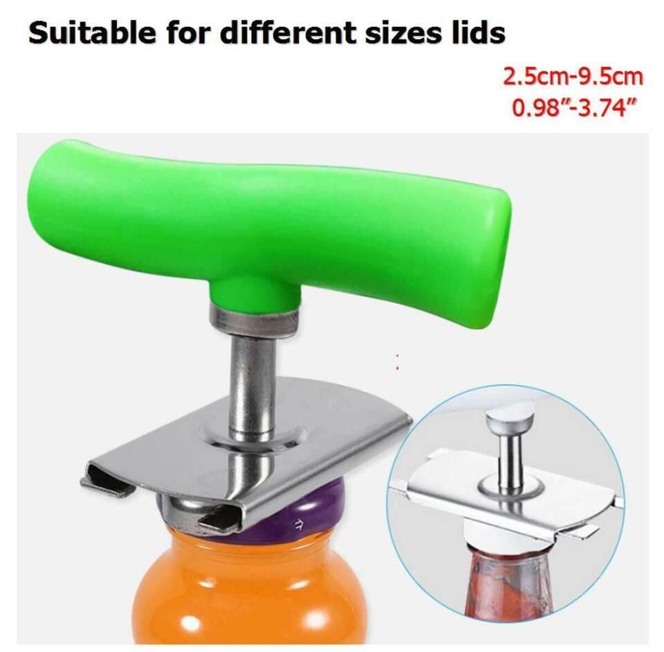 Jar Opener for Weak Hands Adjustable Effortless Arthritis